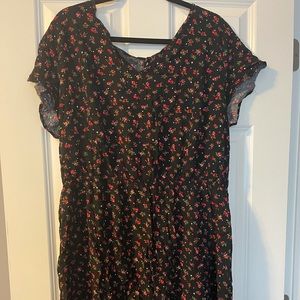 Rose dress 3x euc